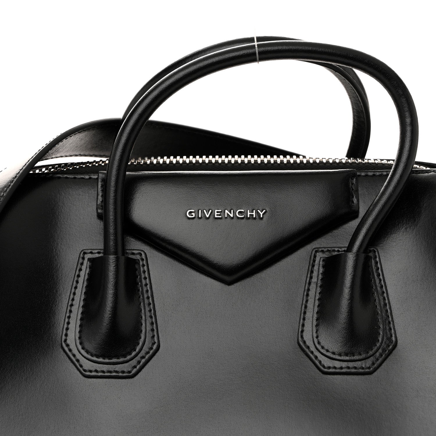 Givenchy Shiny Lord Calfskin Medium Antigona Black 8 of 10