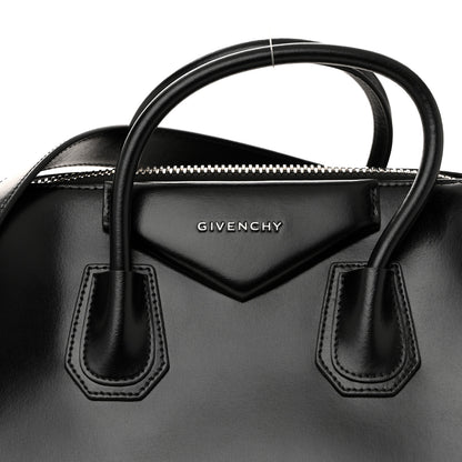 Givenchy Shiny Lord Calfskin Medium Antigona Black 8 of 10
