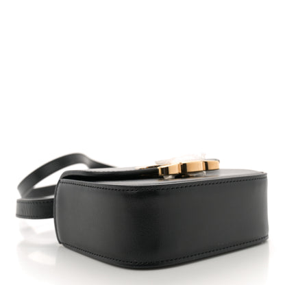 Celine Shiny Calfskin Mini Triomphe Black 4 of 11