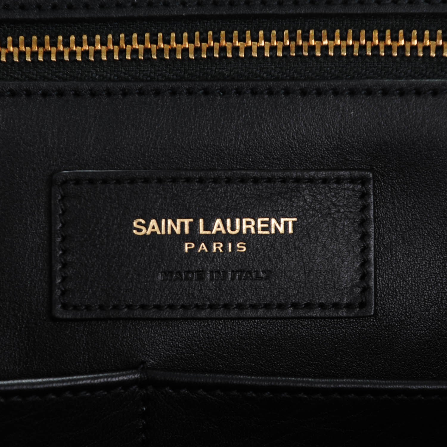 Saint Laurent Calfskin Medium Classic Y Cabas Black 6 of 7