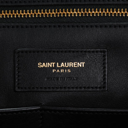 Saint Laurent Calfskin Medium Classic Y Cabas Black 6 of 7