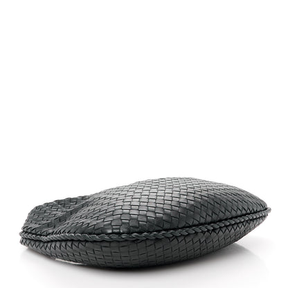 Bottega Veneta Nappa Intrecciato Medium Veneta Hobo Navy 4 of 10