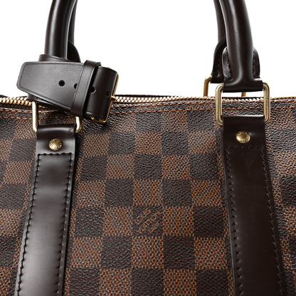 Louis Vuitton Damier Ebene Keepall Bandouliere 45 7 of 9