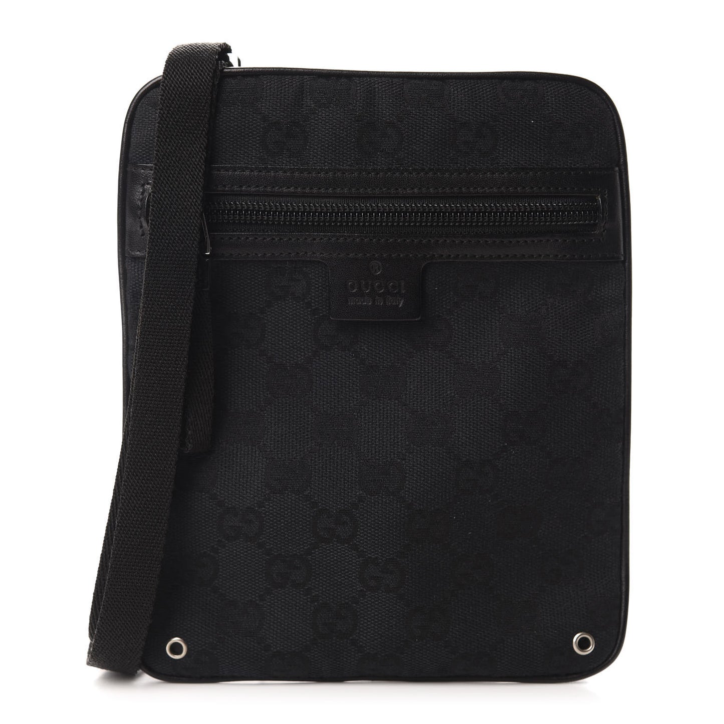 Monogram Small Messenger Black