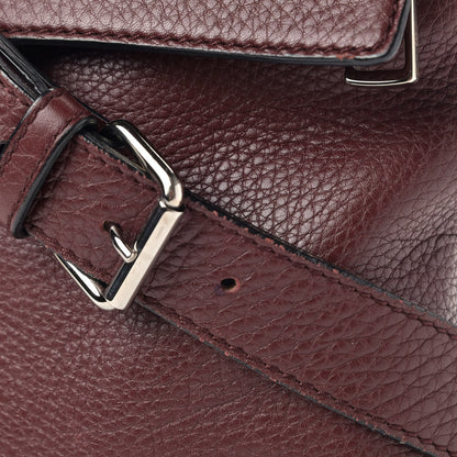 Gucci Pebbled Calfskin Medium Soho Messenger Bag Bordeaux 8 of 14