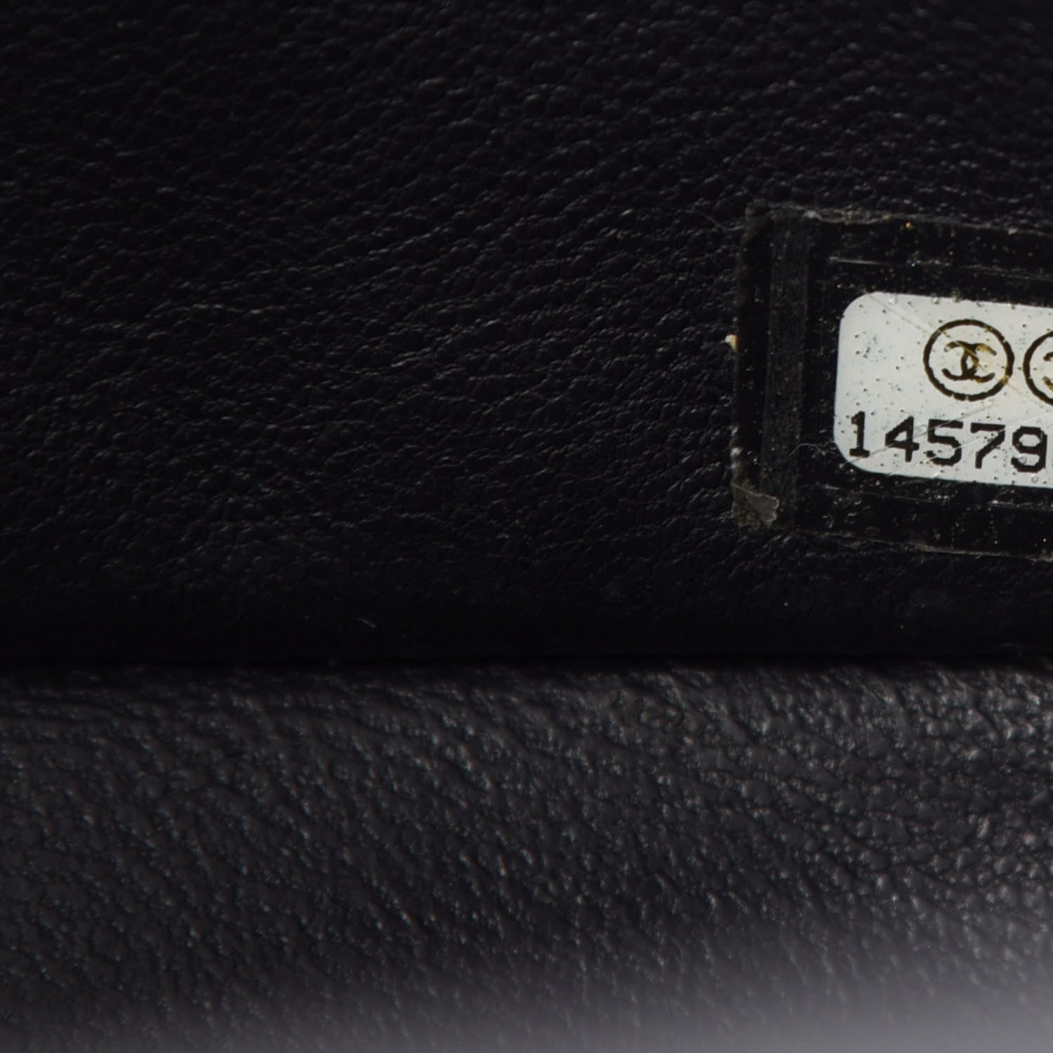 Chanel Aged Calfskin Quilted 2.55 Reissue 226 Flap Navy Blue 13 of 14