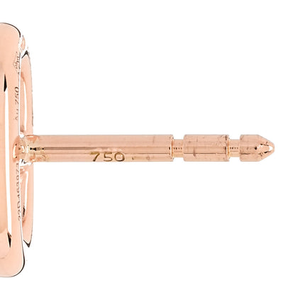 Hermes 18K Rose Gold TPM Farandole Stud Earrings 5 of 6