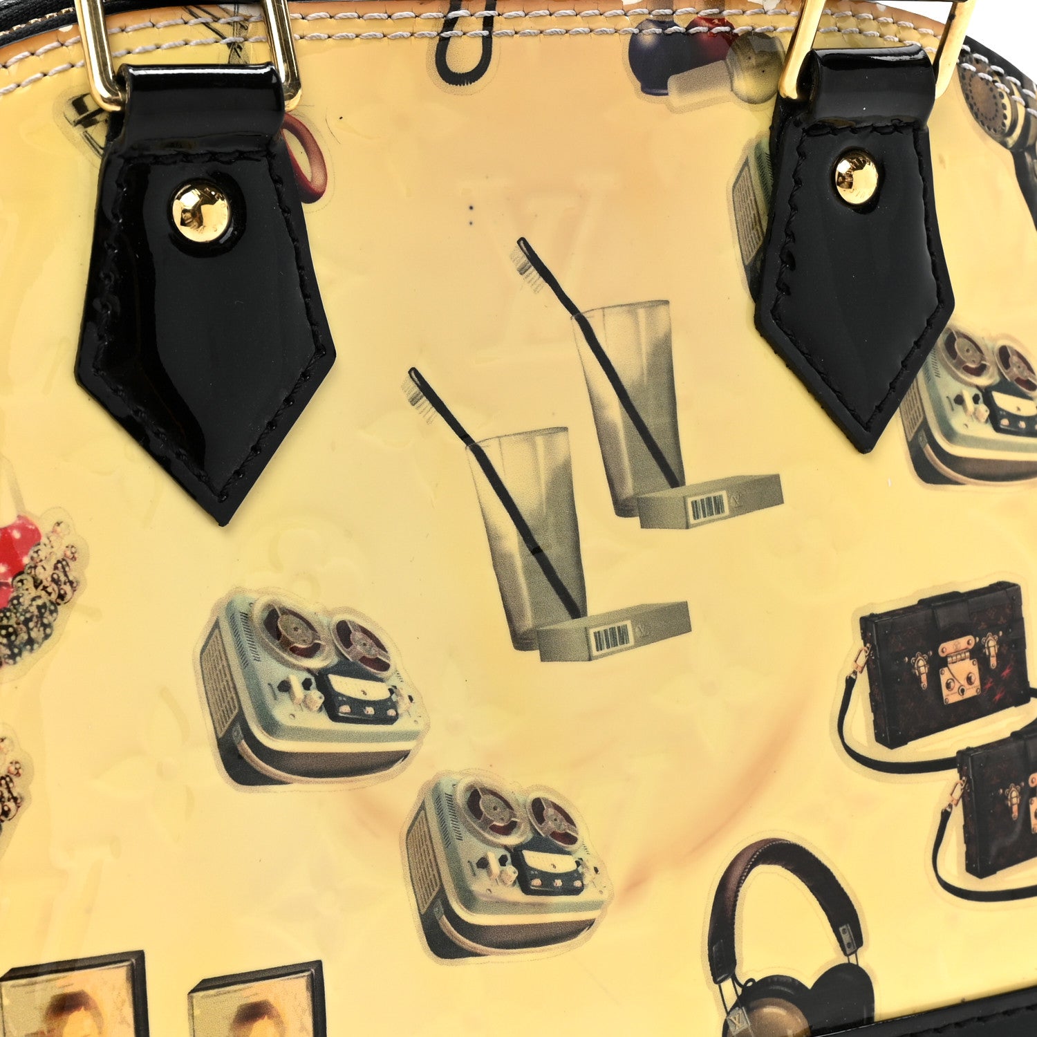 Louis Vuitton Vernis Stickers Alma BB 16 of 16