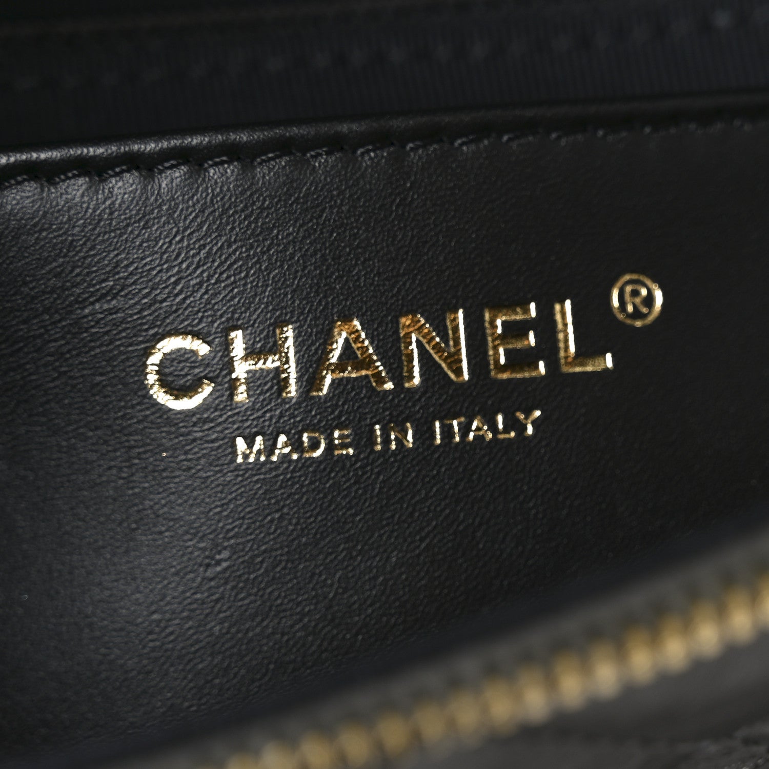 Chanel Metallic Calfskin Pearl Quilted CC Belt Bag Ruthenium 6 of 11