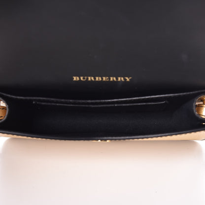 Burberry Metallic Grainy Calfskin Mini Buckle Bag Gold 5 of 8