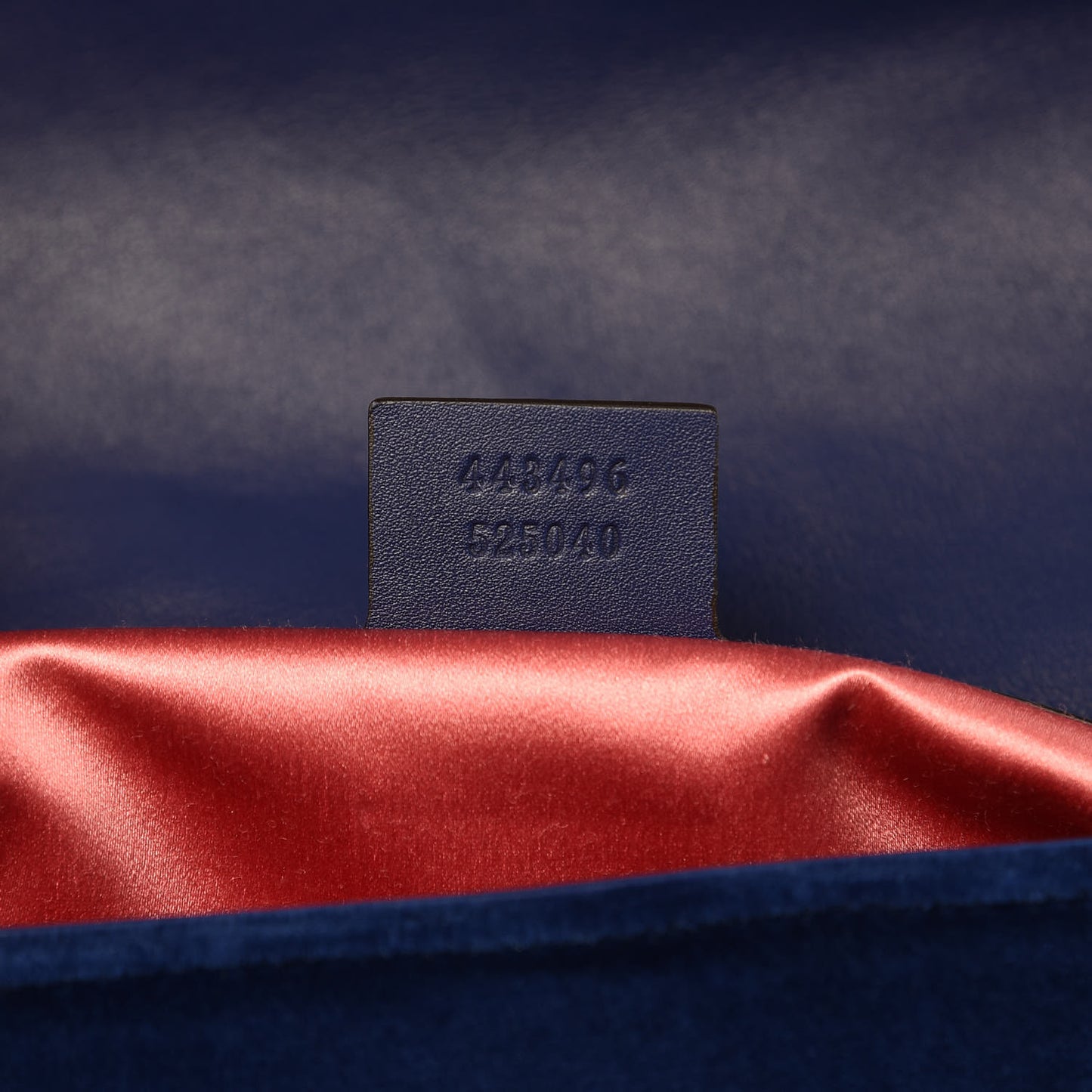 Velvet Matelasse Medium GG Marmont Shoulder Bag Cobalt Blue