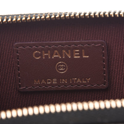 Chanel Caviar Quilted Key Holder Case Black 6 of 8