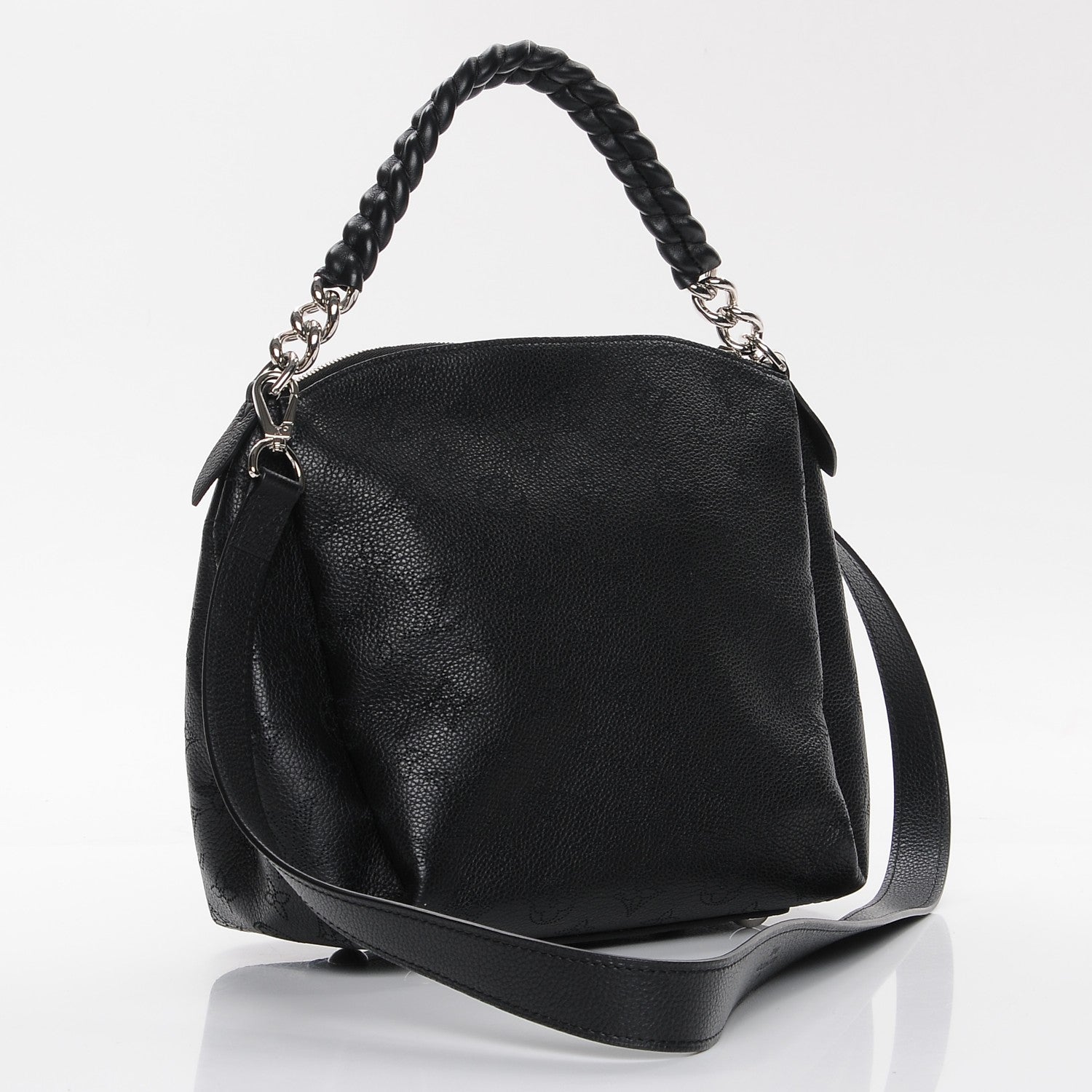 Louis Vuitton Mahina Babylone Chain BB Black 4 of 9