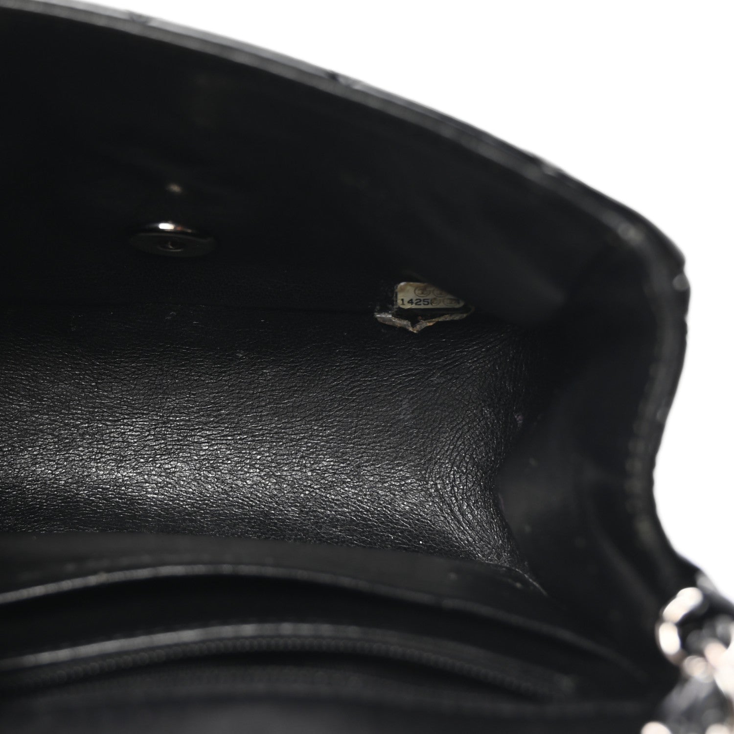 Chanel Patent Calfskin Quilted Mini Square Flap Black 5 of 10