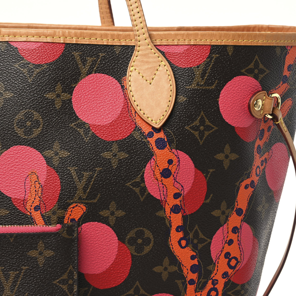 Louis Vuitton Monogram Ramages Neverfull MM 9 of 11