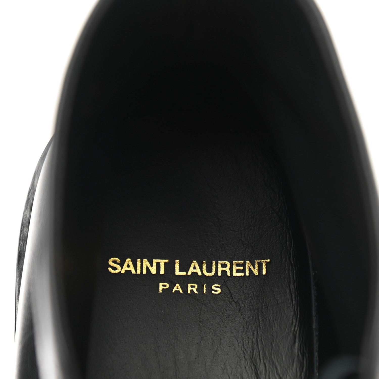 Saint Laurent Calfskin Army 25 Lace Up Booties 38 Black 7 of 9