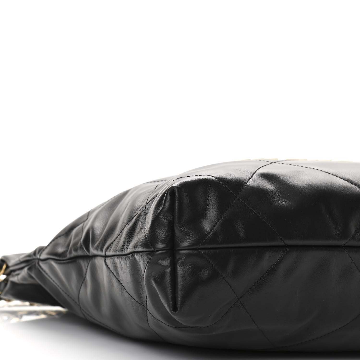 Chanel Calfskin Quilted Small Chanel 22 Black 10 of 12
