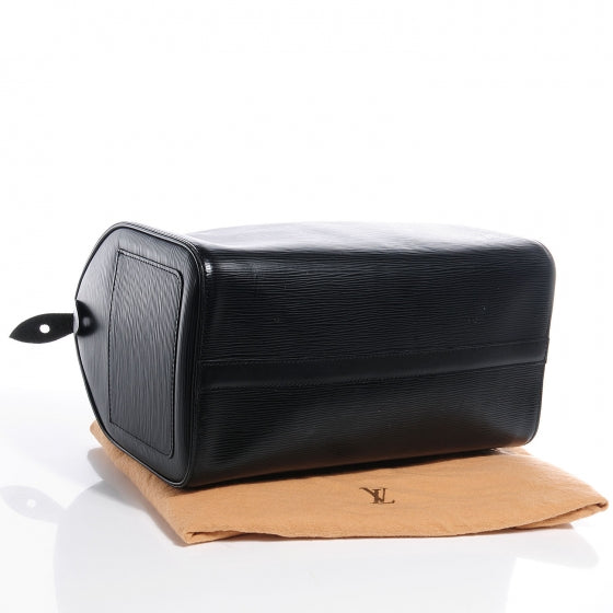 Louis Vuitton Epi Speedy 30 Black 4 of 7