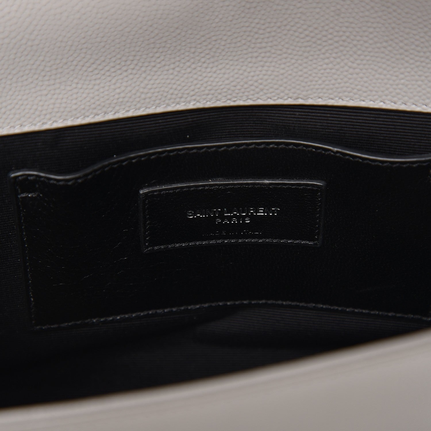 Saint Laurent Grain De Poudre Medium Classic Monogram Kate Satchel Souris 7 of 7