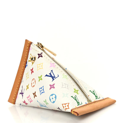 Louis Vuitton Monogram Multicolor Berlingot Coin Purse White 4 of 6