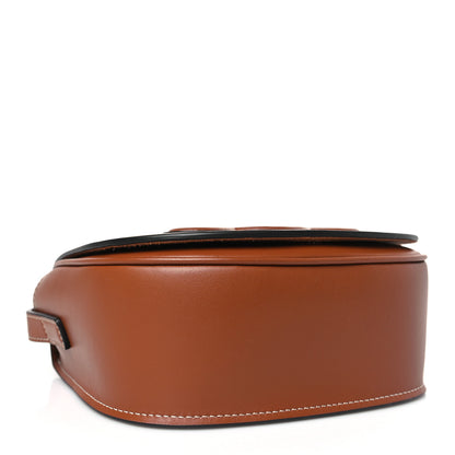 Celine Smooth Calfskin Cuir Triomphe Folco Crossbody Bag Tan 4 of 9