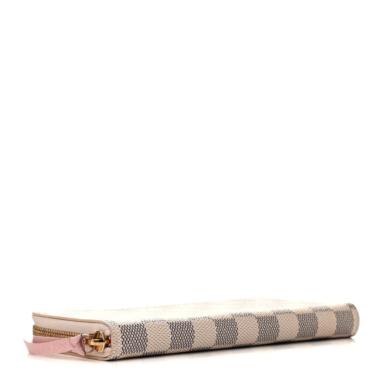 Damier Azur Clemence Wallet Rose Ballerine