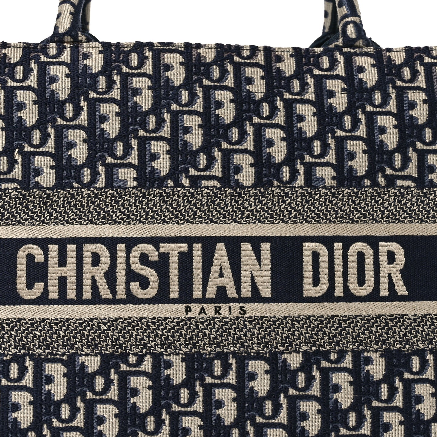 Oblique Medium Book Tote Blue Multicolor
