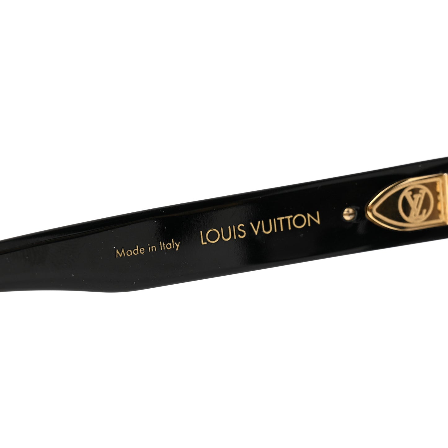 Acetate My Monogram Square Sunglasses Z1523W Black