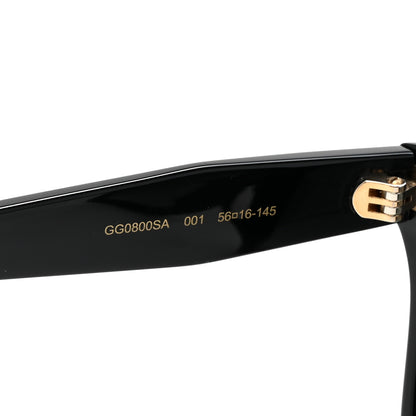 Gucci Acetate Sunglasses GG0800SA Black 5 of 7
