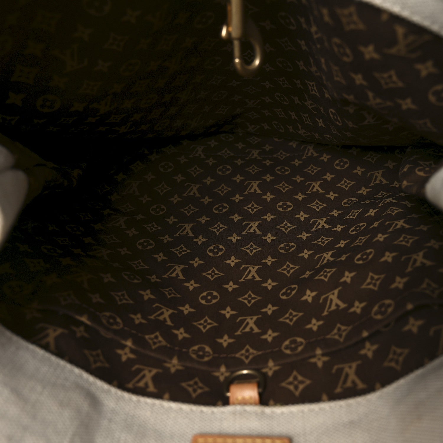 Louis Vuitton Toile Globe Shopper Cabas MM Blue 5 of 9