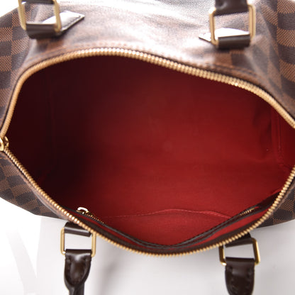 Louis Vuitton Damier Ebene Speedy Bandouliere 30 8 of 11