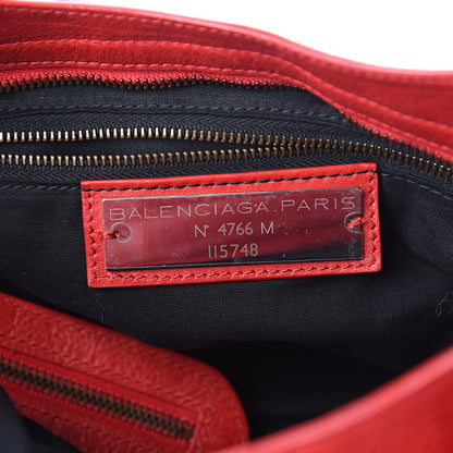 Balenciaga Agneau Classic Hardware City Rouge Coquelicot 6 of 12