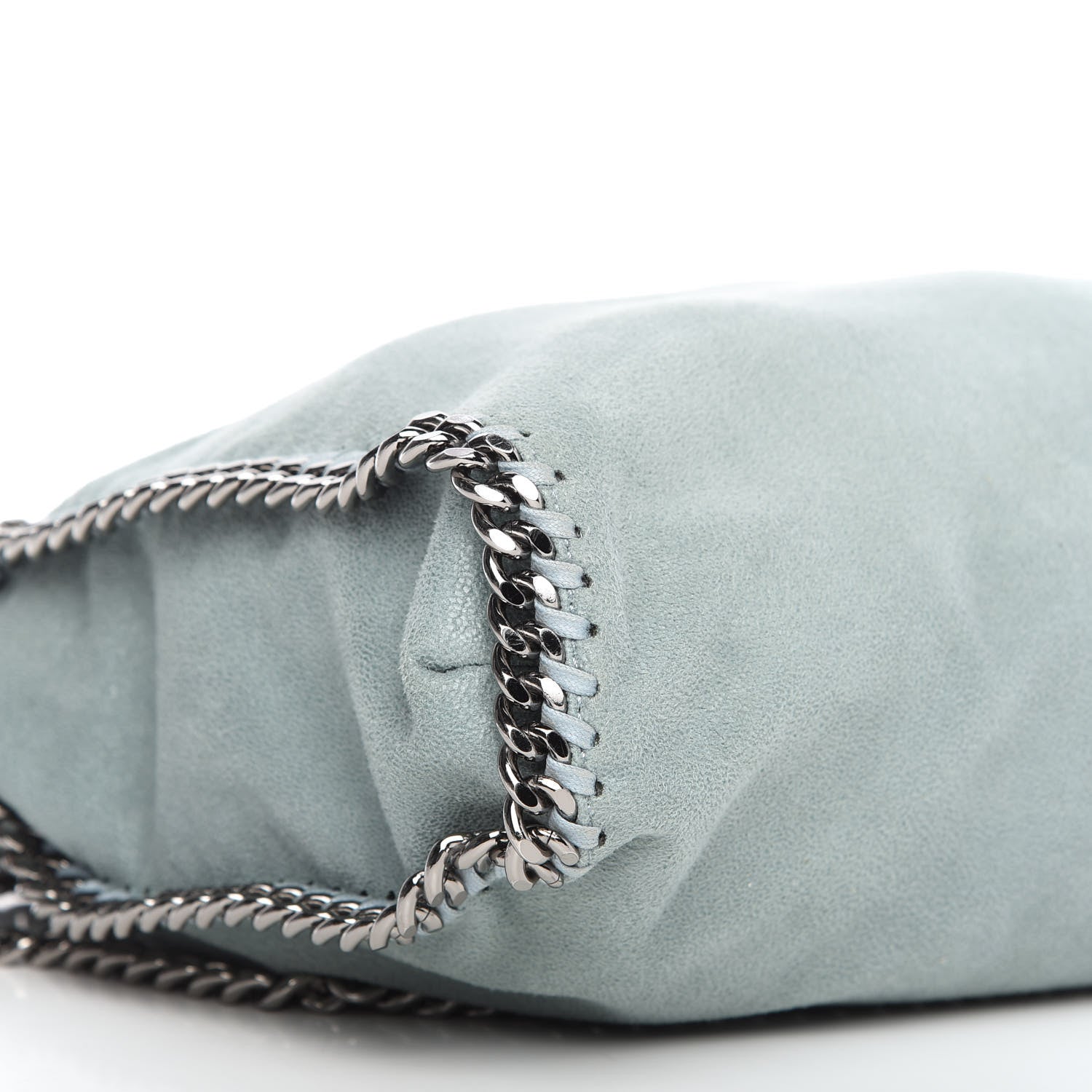 Stella McCartney Shaggy Deer Falabella Fold Over Tote Mist 6 of 9