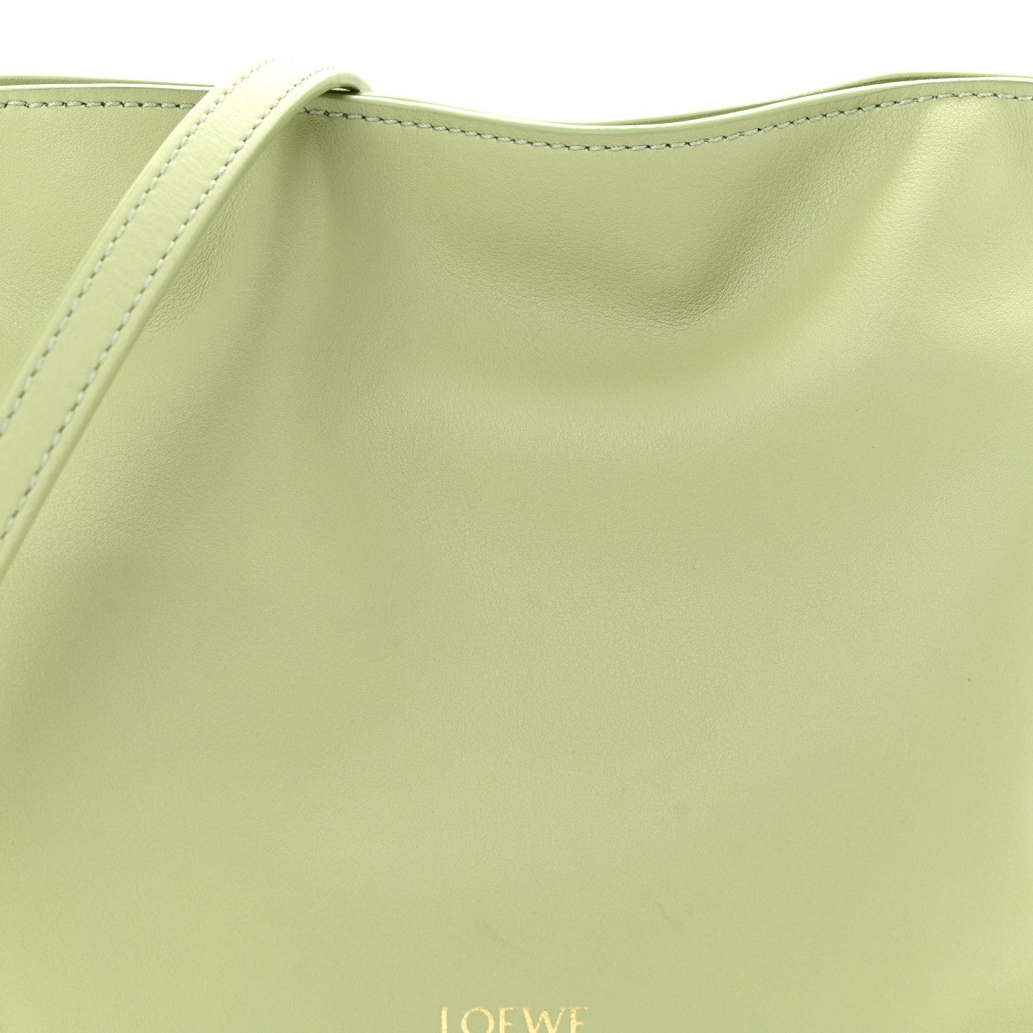 Loewe Calfskin Mini Flamenco Knot Clutch Light Pear 8 of 10
