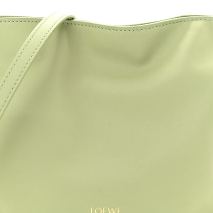 Loewe Calfskin Mini Flamenco Knot Clutch Light Pear 8 of 10