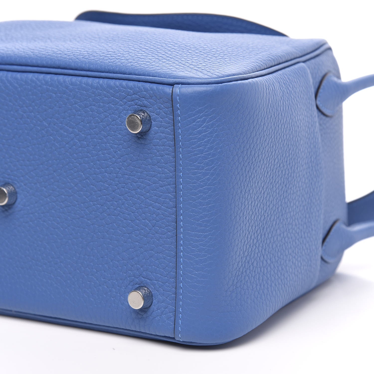 Hermes Taurillon Clemence Lindy 26 Bleu Zellige 9 of 10
