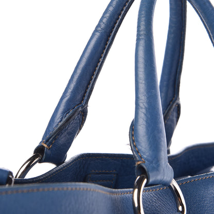 Prada Vitello Daino Tote Cobalto 15 of 18