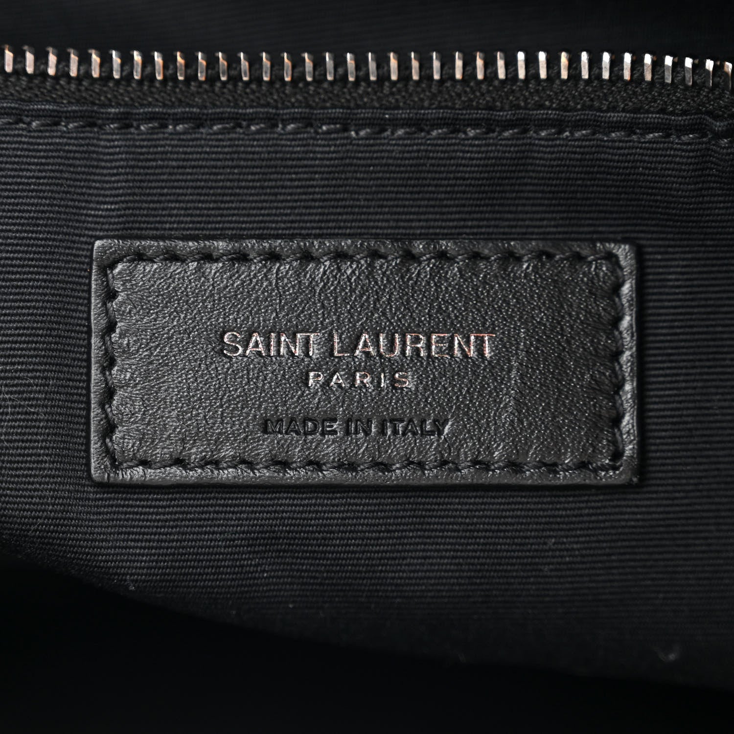 Saint Laurent Crinkled Calfskin Matelasse Monogram Large Niki Shopper Tote Black 6 of 11