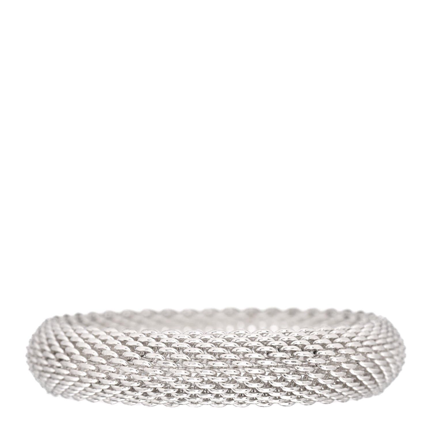 Tiffany Sterling Silver Somerset Mesh Bracelet 1 of 4