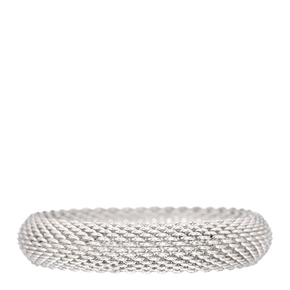Tiffany Sterling Silver Somerset Mesh Bracelet 1 of 4