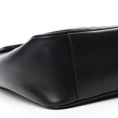 Gucci Calfskin Matelasse Large GG Marmont Shoulder Bag Black 6 of 11