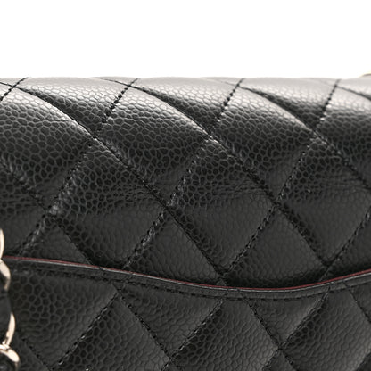 Chanel Caviar Quilted Medium Double Flap Black 11 of 12