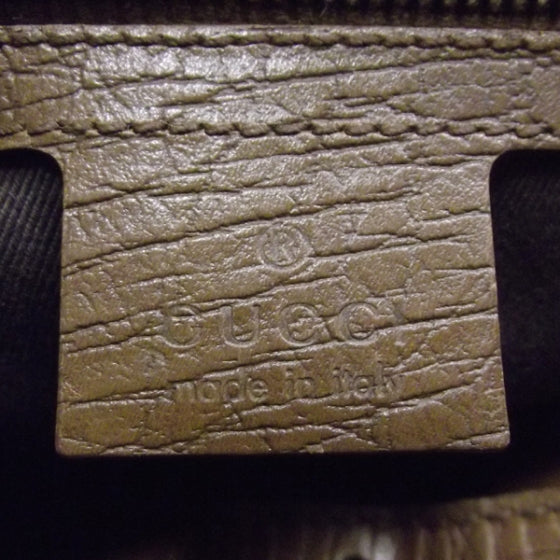 Monogram Wooden Frame Satchel Ebony