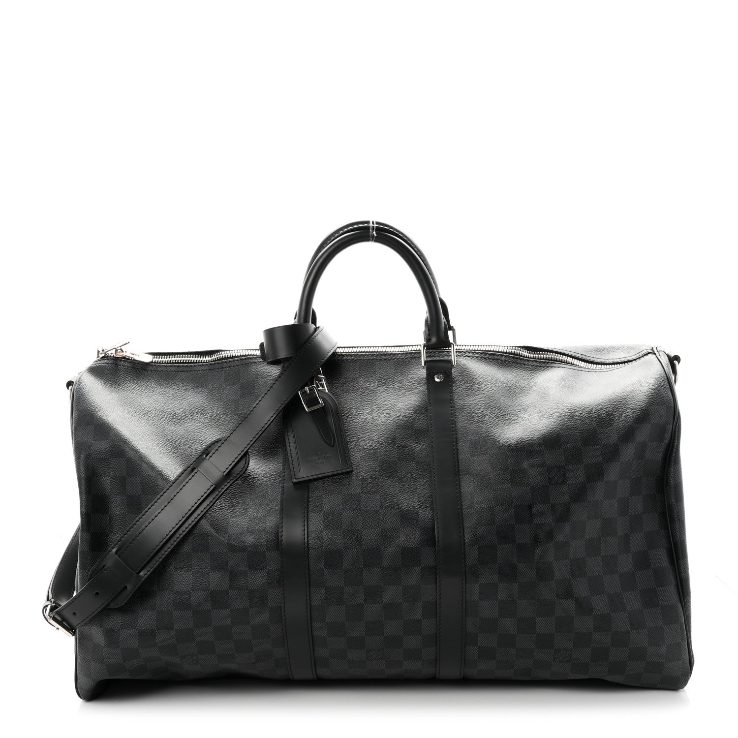 Louis Vuitton Damier Graphite Keepall Bandouliere 55 1 of 10
