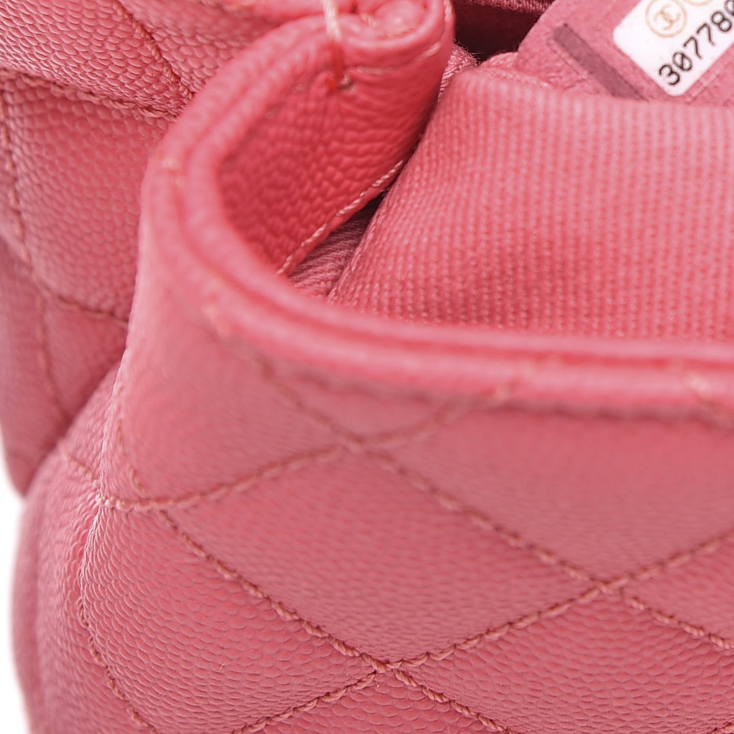 Caviar Quilted Incognito Extra Mini Coco Handle Flap Pink