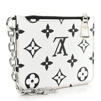 Louis Vuitton Monogram Marelle Pochette Black White 3 of 8