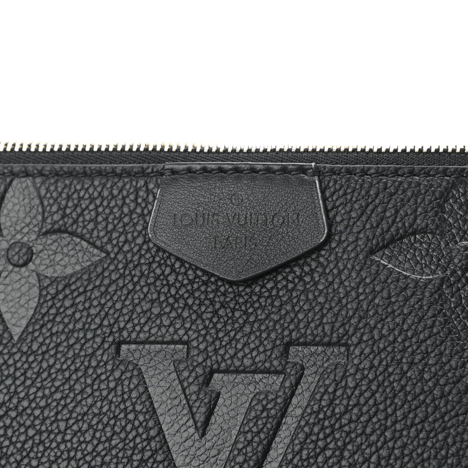 Louis Vuitton Empreinte Monogram Giant Wild At Heart Multi Pochette Accessories Black 7 of 9
