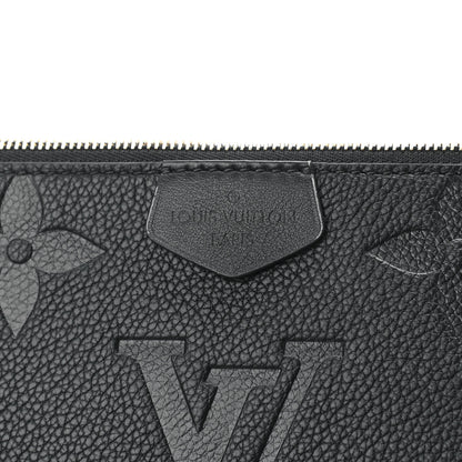 Louis Vuitton Empreinte Monogram Giant Wild At Heart Multi Pochette Accessories Black 7 of 9