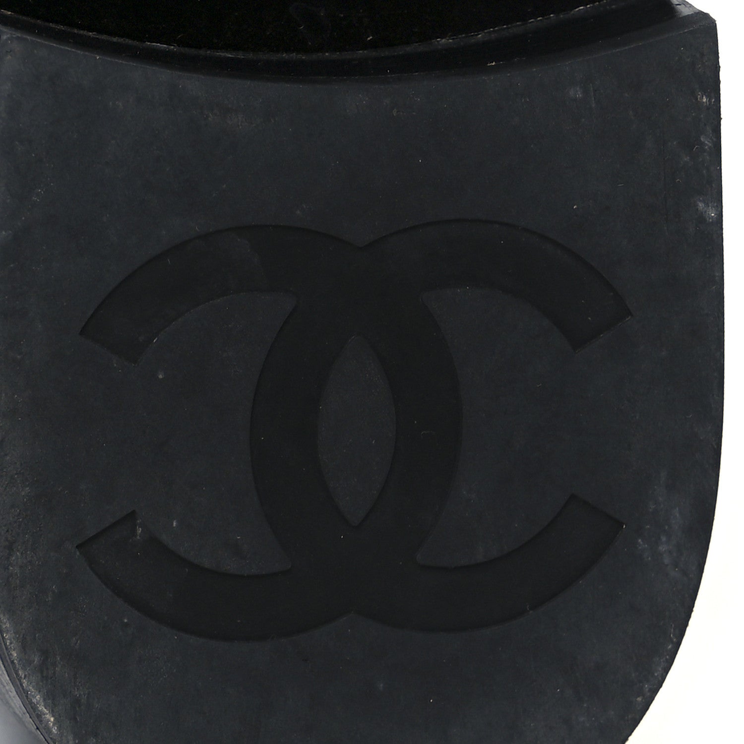 Chanel Calfskin Lace Up Combat Boots 38 Black 7 of 11