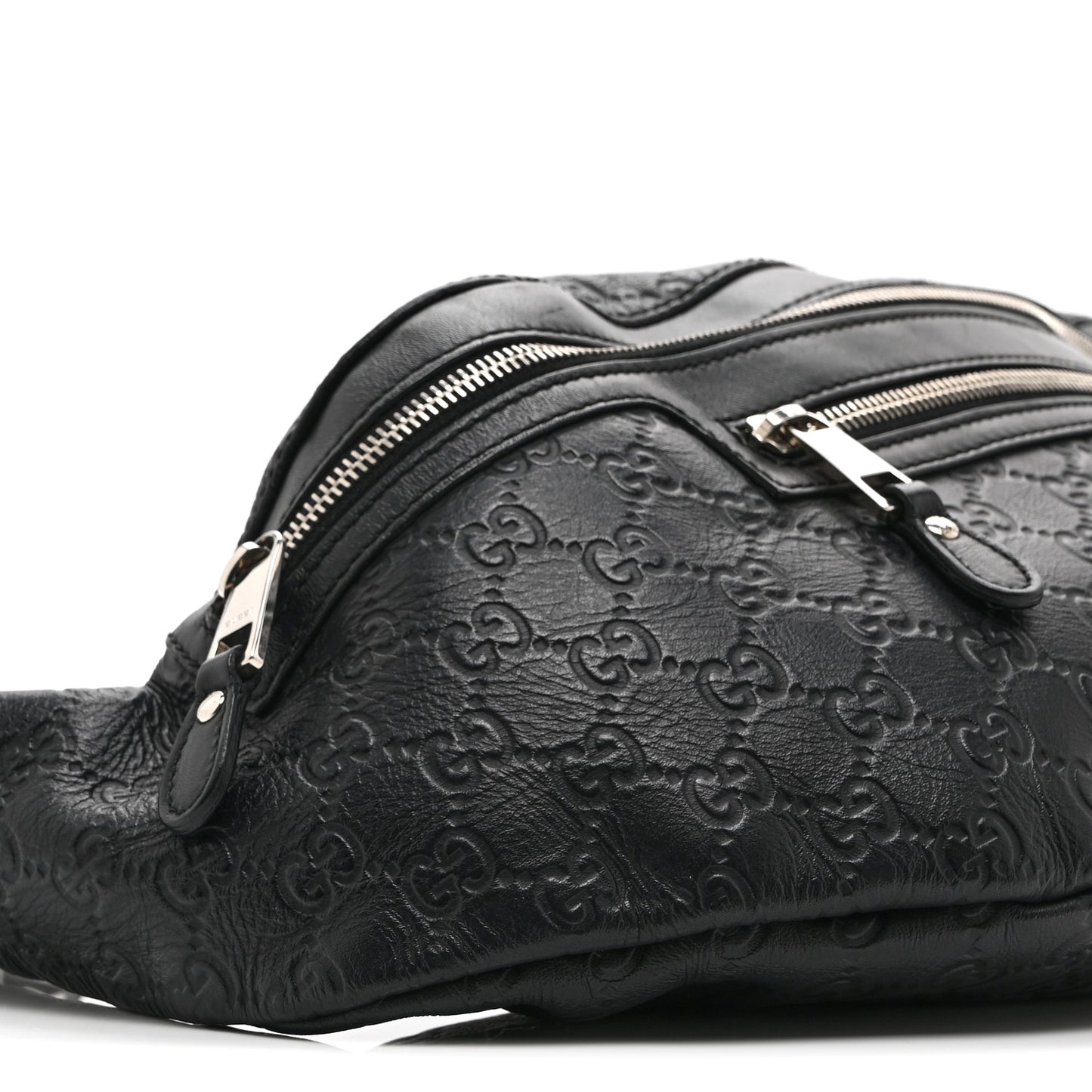 Guccissima Web Belt Bag Black